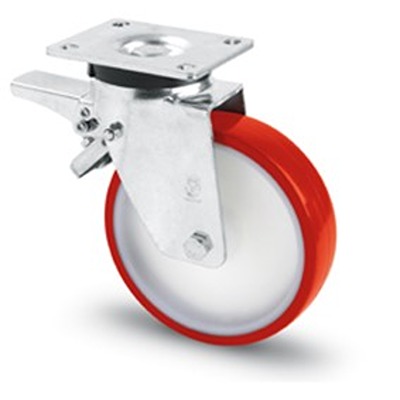 RS PRO Swivel Castor Wheel, 400kg Capacity, 150mm Wheel