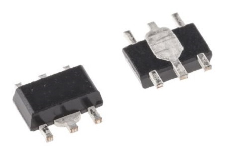 Nisshinbo Micro Devices NJM2880U1-05-TE1, 5-Channel Low Dropout Voltage, LOD Voltage Regulator, 300 mA, 5 V, SOT-89-5