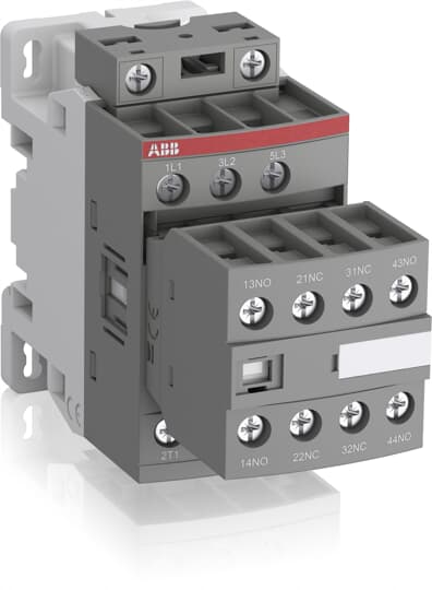 ABB 1SBL15 Contactor, 24 → 60 V ac/dc Coil, 3-Pole, 28 A, 5.5 kW, 5NO/2NC
