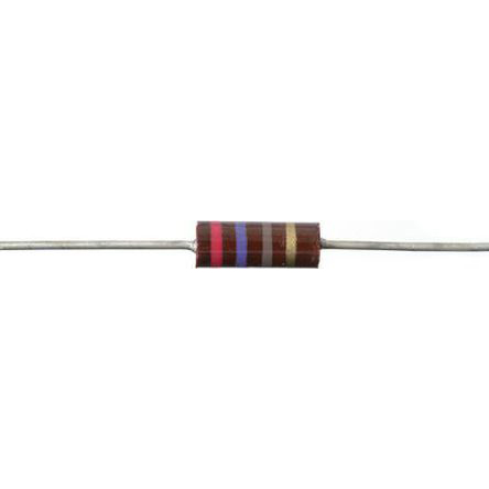 TE Connectivity 1Ω Carbon Composition Resistor 0.25W ±5% CBT25J1R0