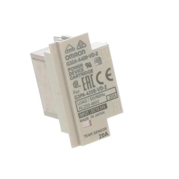 Omron Power Device Cartridge for G3PA-420B SSR, G32A-A420-VD-2 12-24VDC
