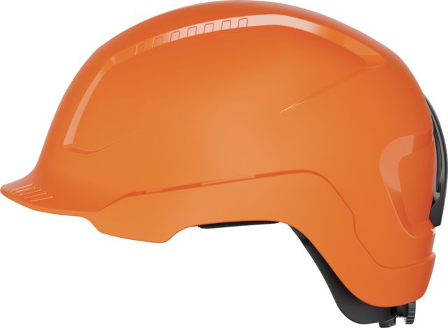ABUS SCATOR-E Orange Safety Helmet, Adjustable