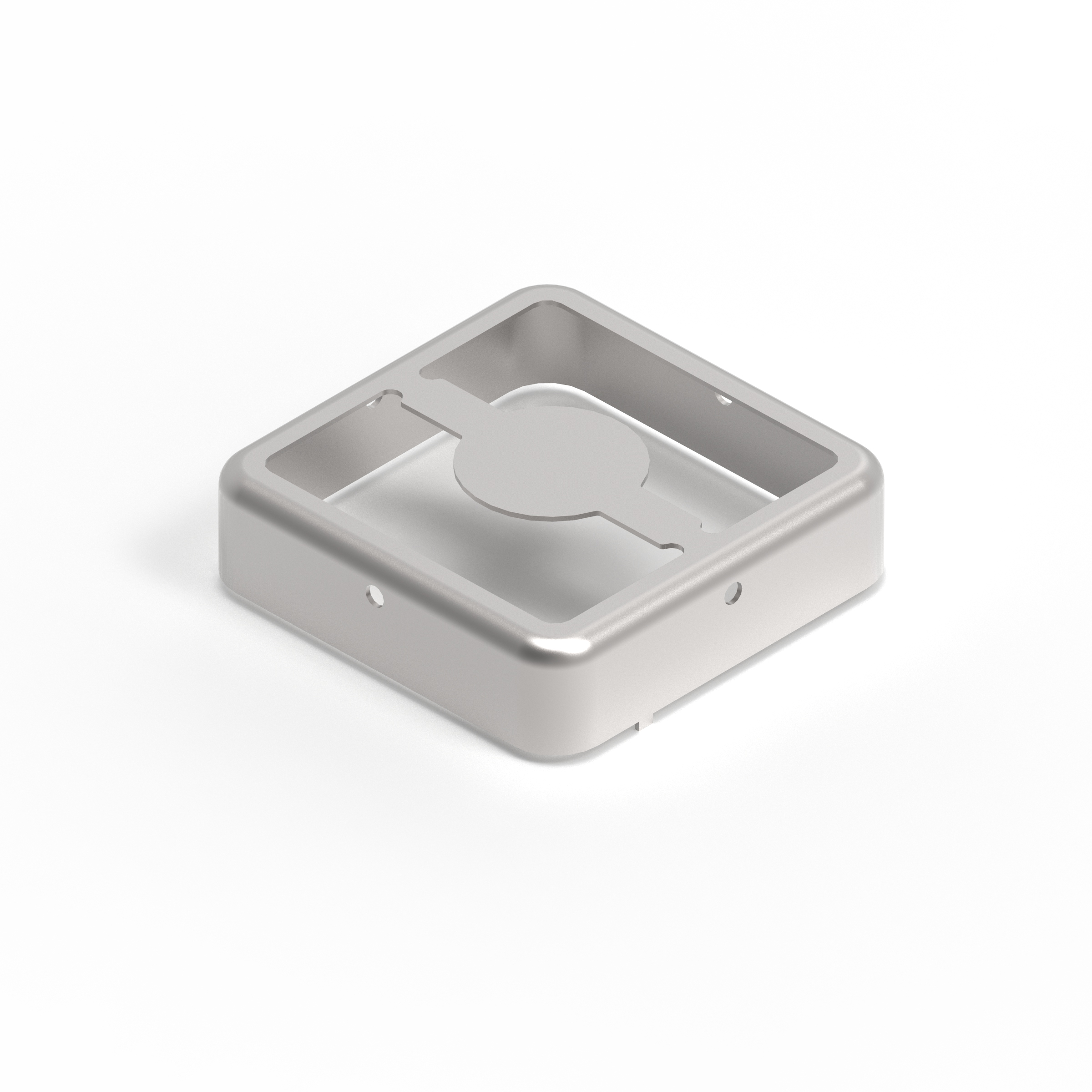 Wurth Elektronik Tin Plated Steel Shielding Cage Seamless Frame, 25.7 x 25.7 x 6.5mm