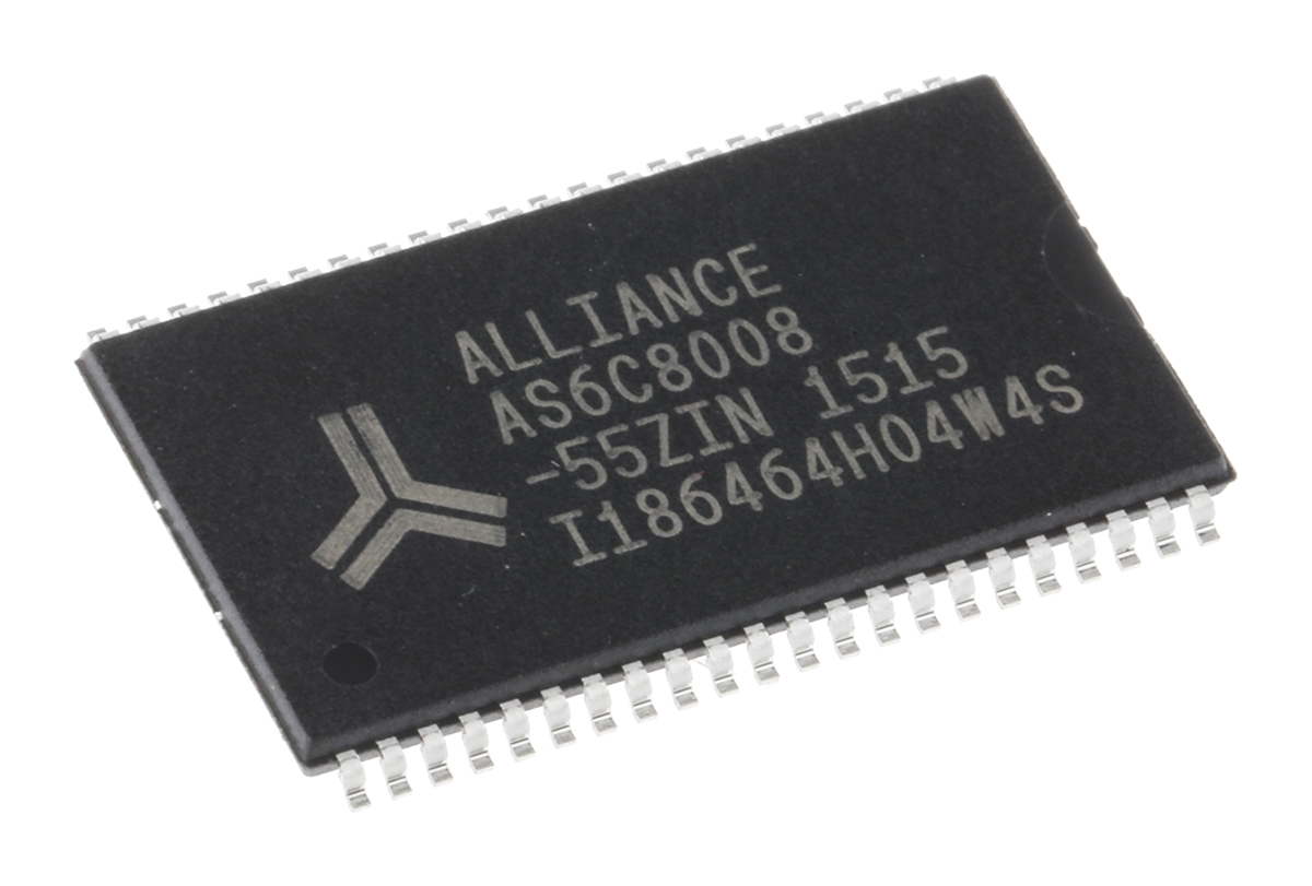 Alliance Memory SRAM, AS6C8008-55ZIN- 8Mbit