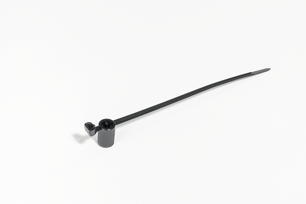 HellermannTyton Cable Tie, 160mm x 4.6 mm, Black Nylon, Pk-500