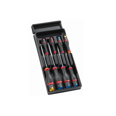 Facom Phillips; Pozidriv; Slotted Screwdriver Set, 8-Piece