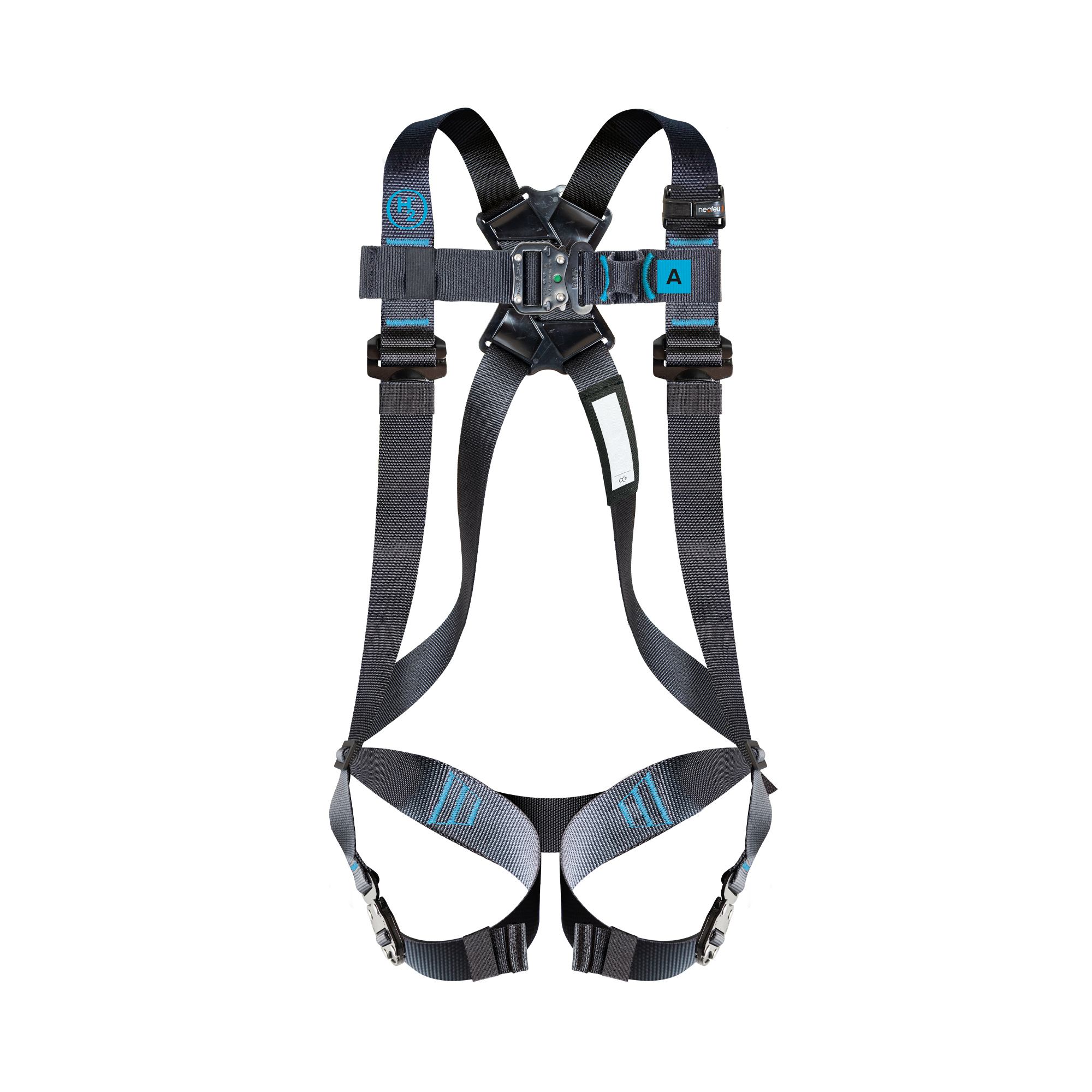 NEOFEU NUS57.H2O.ML Front, Rear Attachment Safety Harness, 140kg Max, M/L