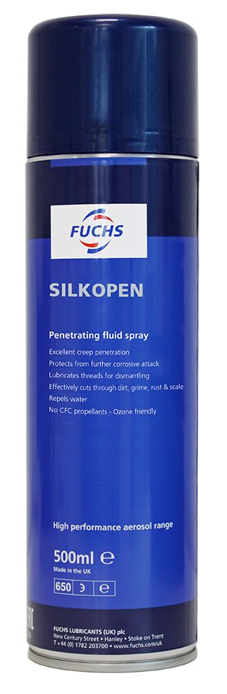 Fuchs Silkopen Aerosol Lubricant 500 ml Spray