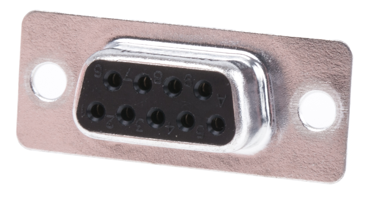 Amphenol Communications Solutions SD 9 Way Panel Mount D-sub Connector Socket
