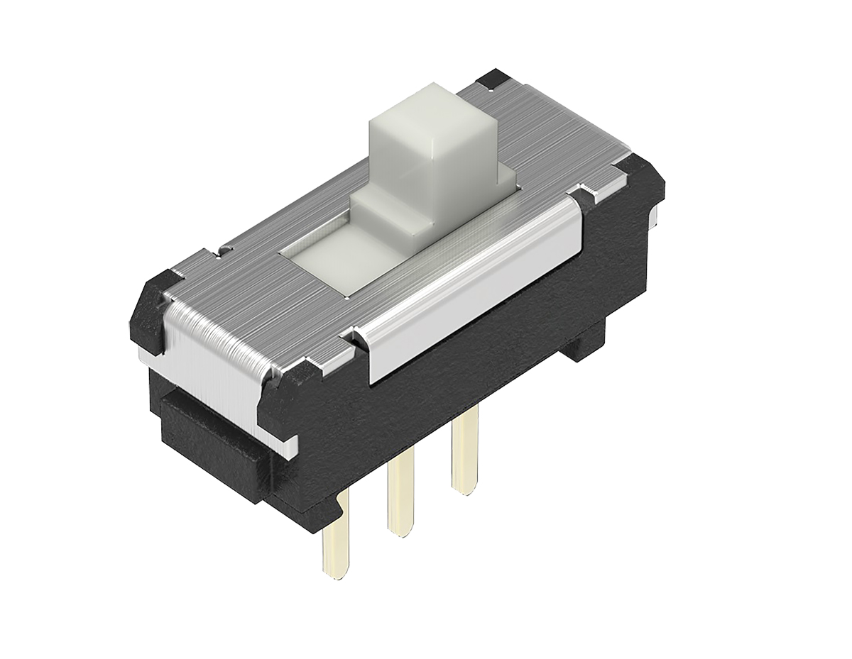 Alps Alpine Through Hole Slide Switch SPDT Latching 100 mA Slide