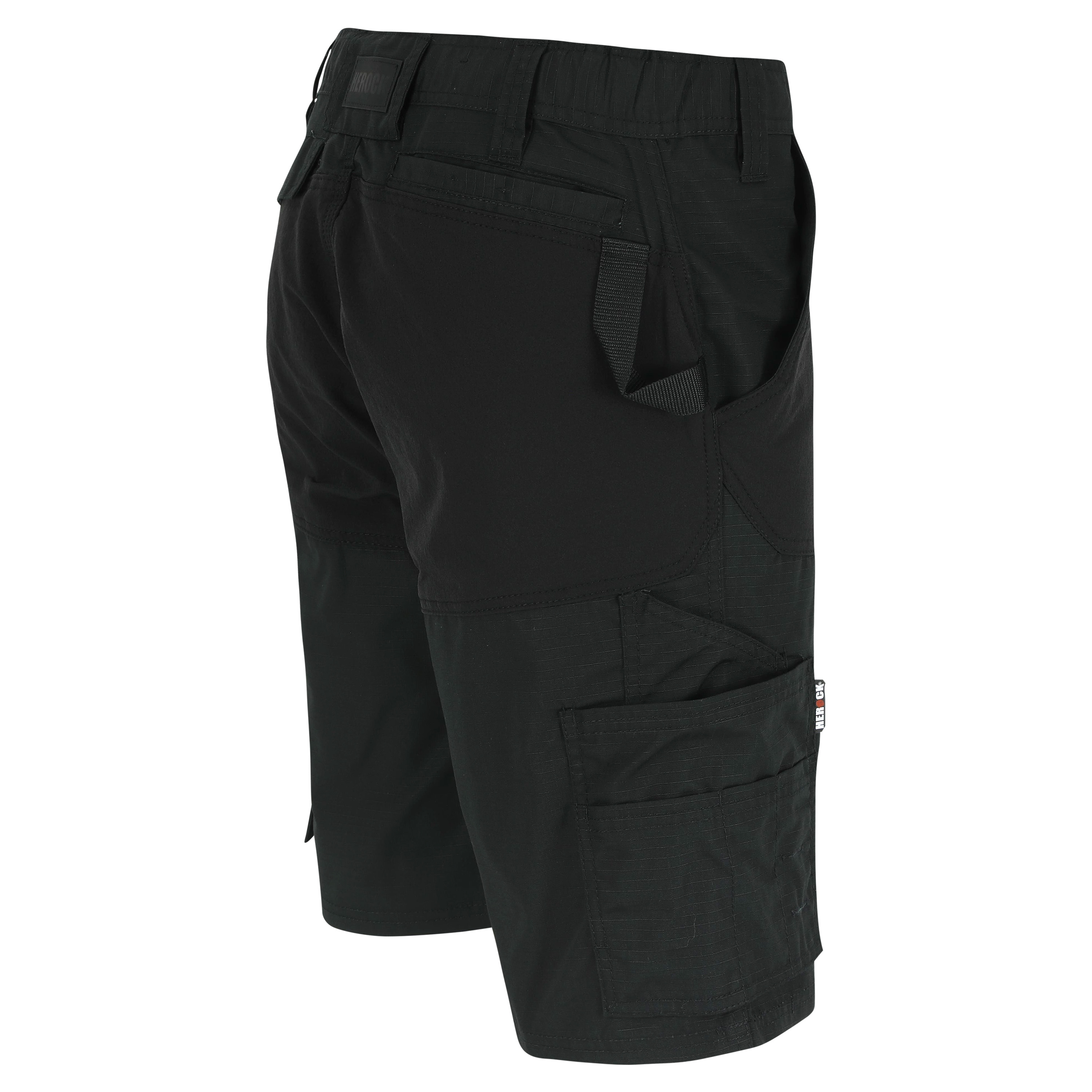 Herock 23MBM1901 Black Polyester Work shorts, 42in