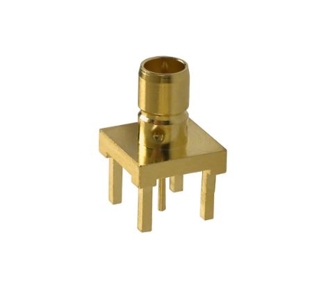 Amphenol RF 142138-75 Series, Jack PCB Mount SMB Connector, 75Ω, Through Hole Termination, Straight Body