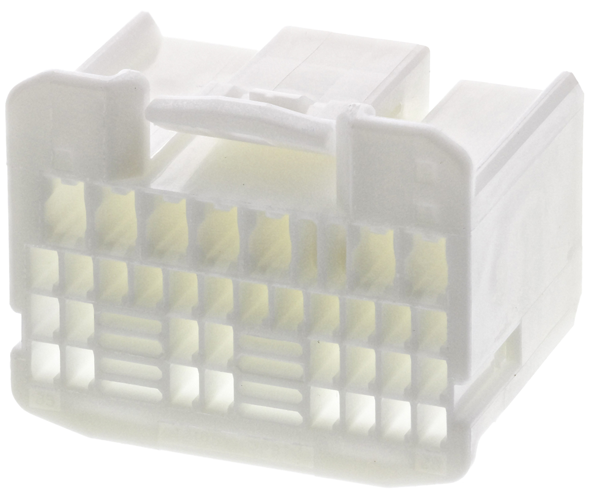TE Connectivity, MULTILOCK 025/040 III Automotive Connector Plug Natural Panel Mount 35 Way 1123338-1