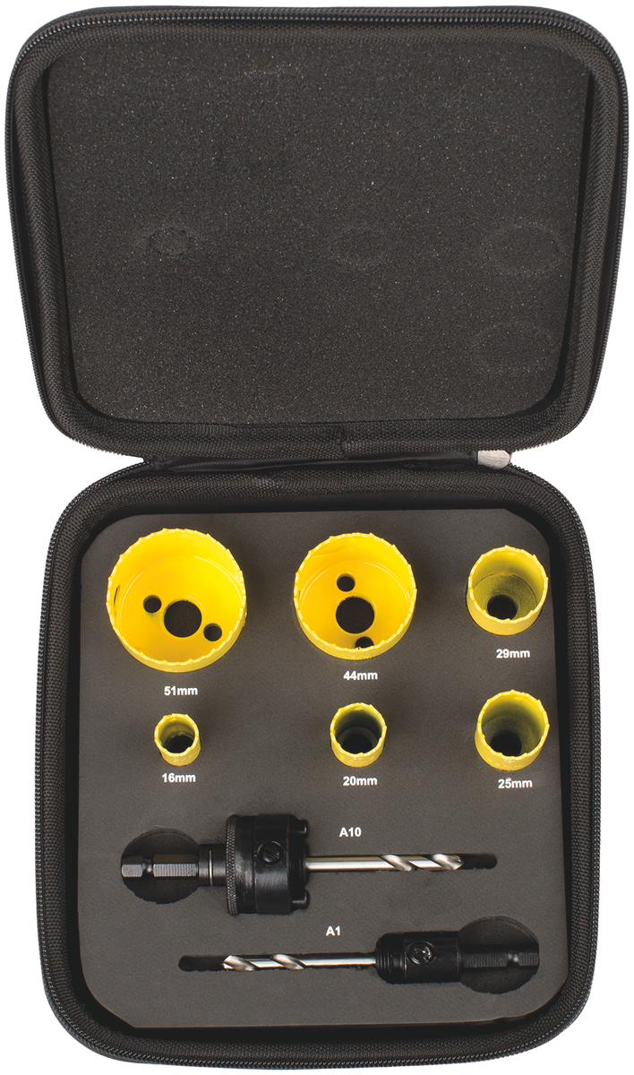 Starrett Bi-Metal Cobalt 16 → 51mm Hole Saw