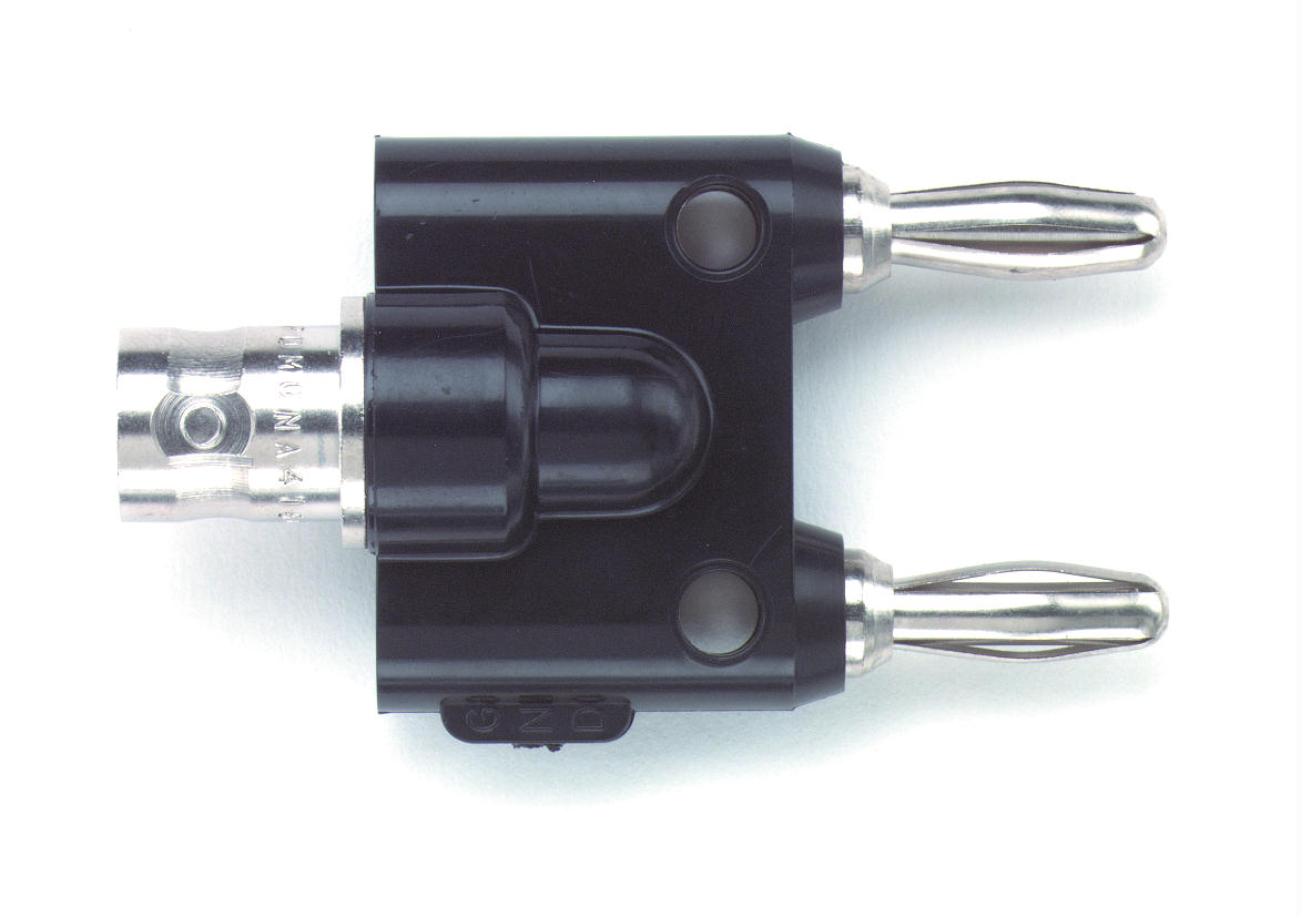 Pomona Black, Female Test Connector Adapter