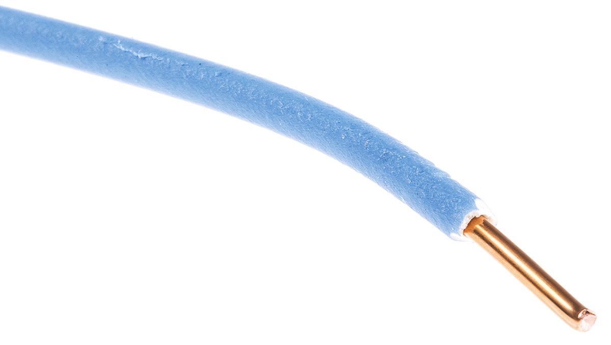 RS PRO Blue 1.5mm² Hook Up Wire, 100m