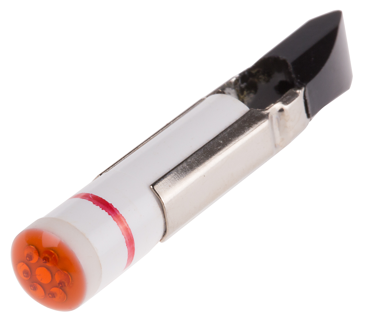 RS PRO Red LED Indicator Lamp, 12V dc, Telephone Slide Base, 5.5mm Diameter, 36mcd