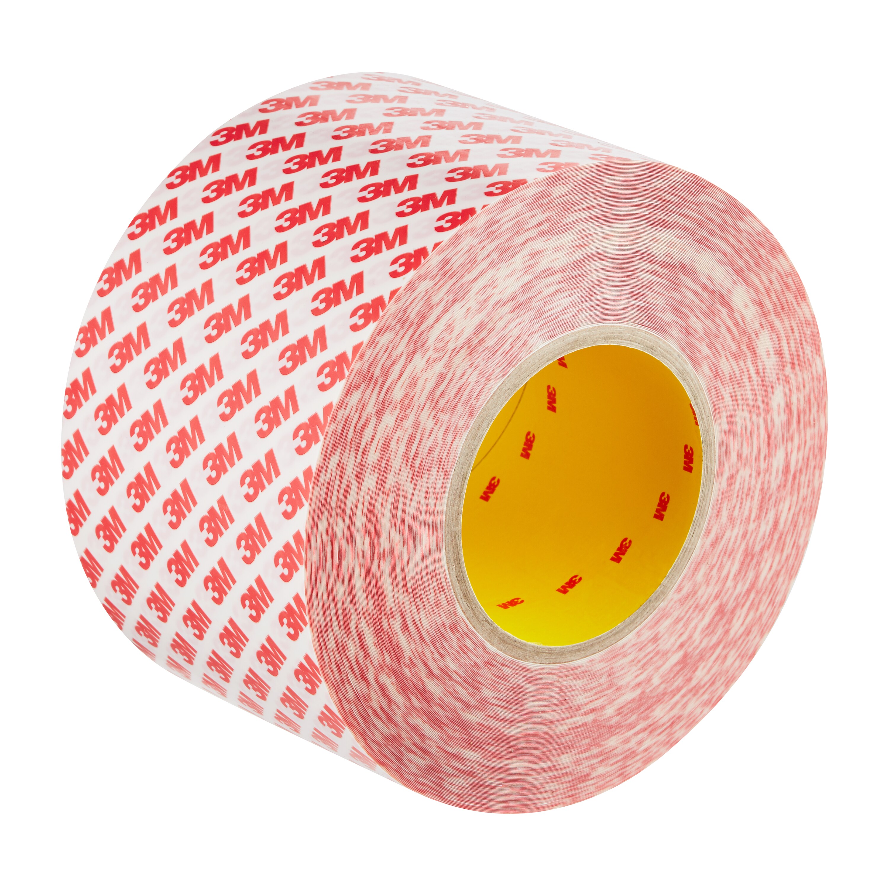 3M GPT 020F Red, White Double Sided Tape, 0.2mm Thick, ABS - 10.9 N/cm, Glass - 11.8 N/cm, Polycarbonate - 12.3 N/cm,