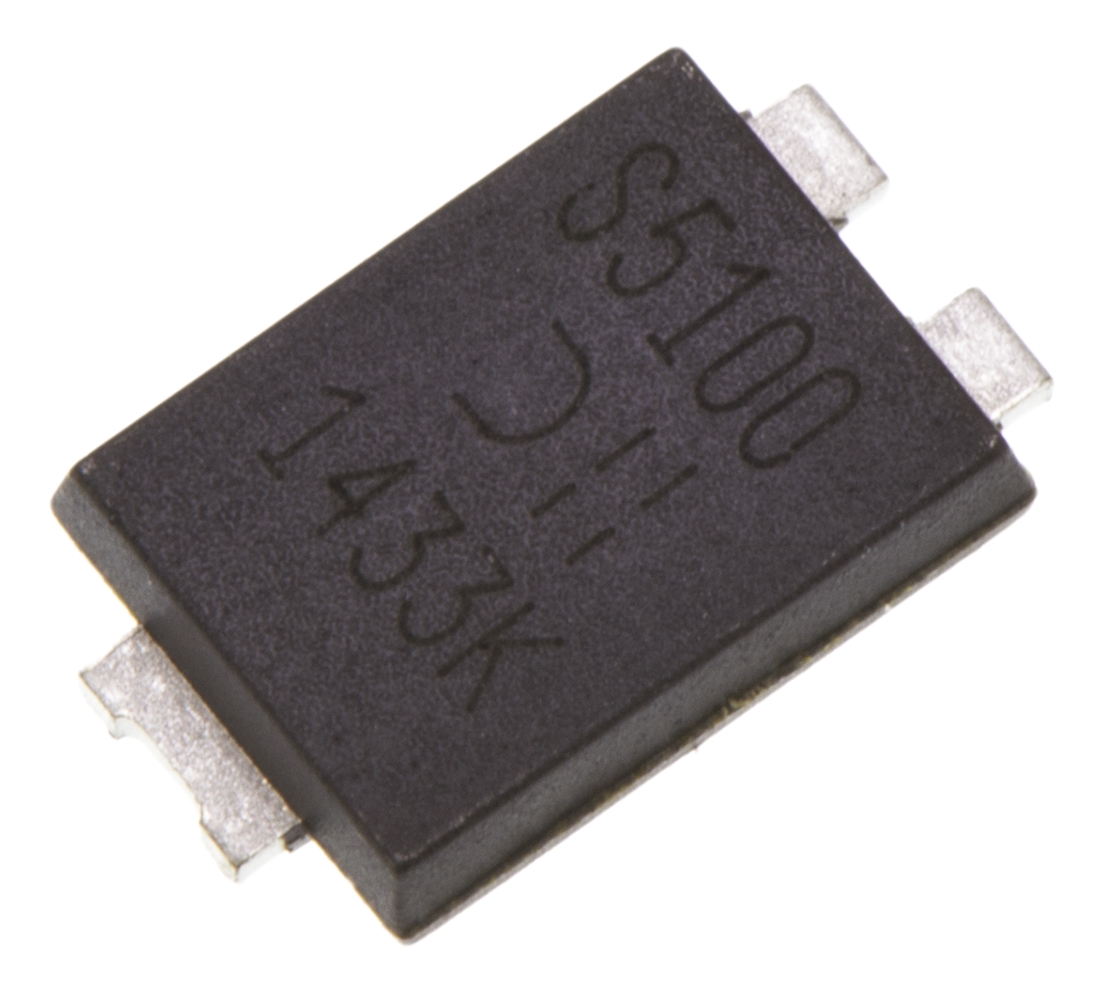 DiodesZetex 100 V 5 A Diode Schottky 3-Pin PowerDI5