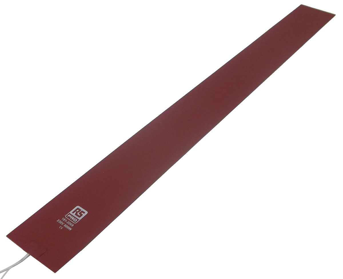 RS PRO Silicone Heater Mat, 800 W, 102 x 1016mm, 230 V ac