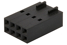 Molex Male Crimp Connector Housing, 2.54mm Pitch, 40 Way, 2 Row