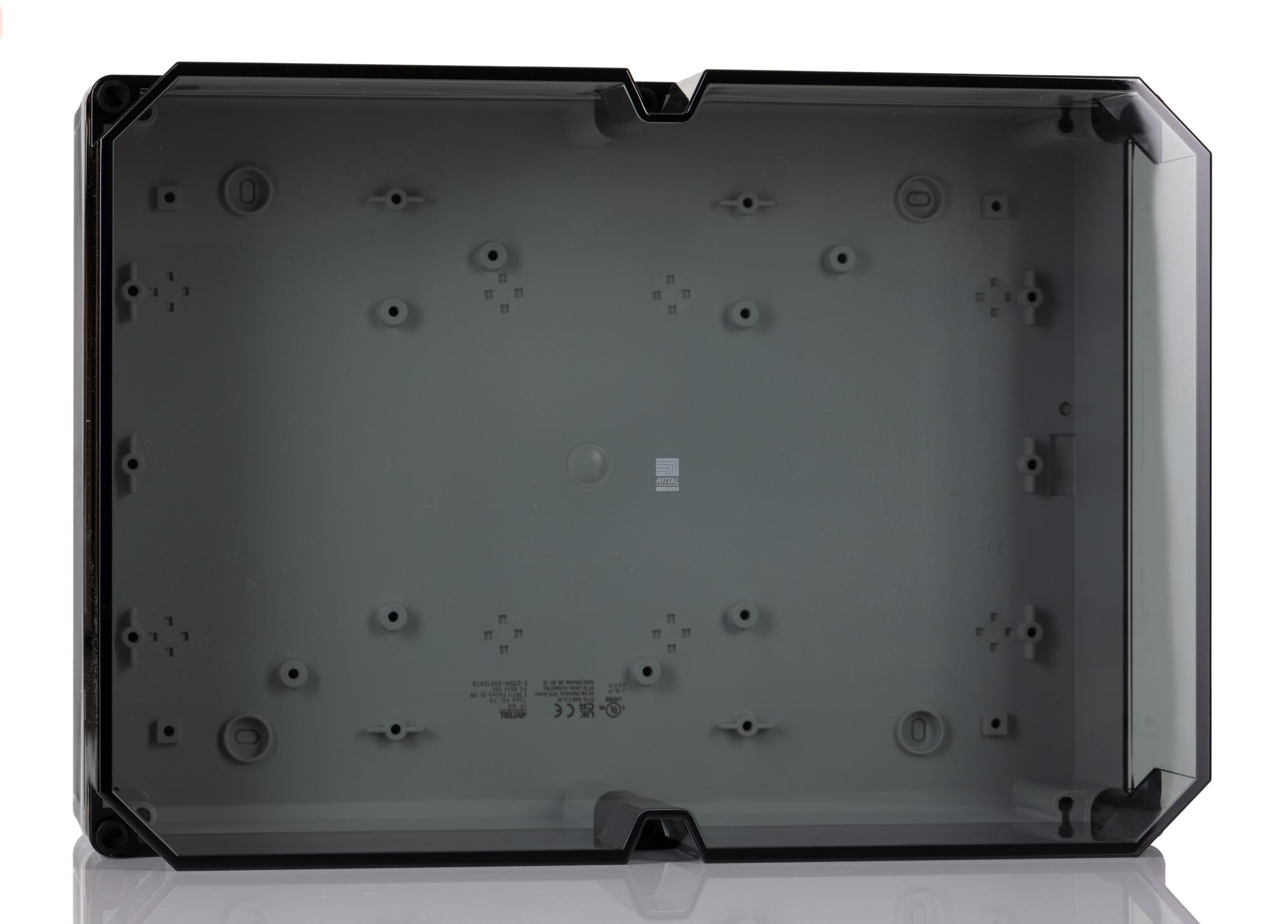 Rittal PK Series Plastic Wall Box, IP66, Viewing Window, 254 mm x 360 mm x 165mm