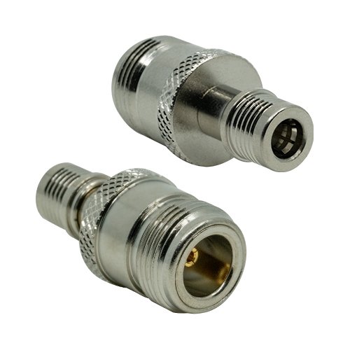 Siretta Straight Coaxial Adapter QMA Plug to N Jack Socket