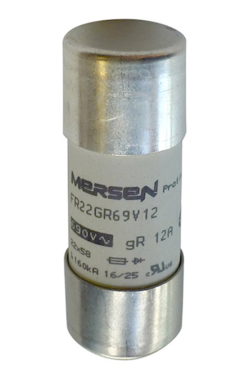 Mersen 50A FF Cartridge Fuse, 22 x 58mm