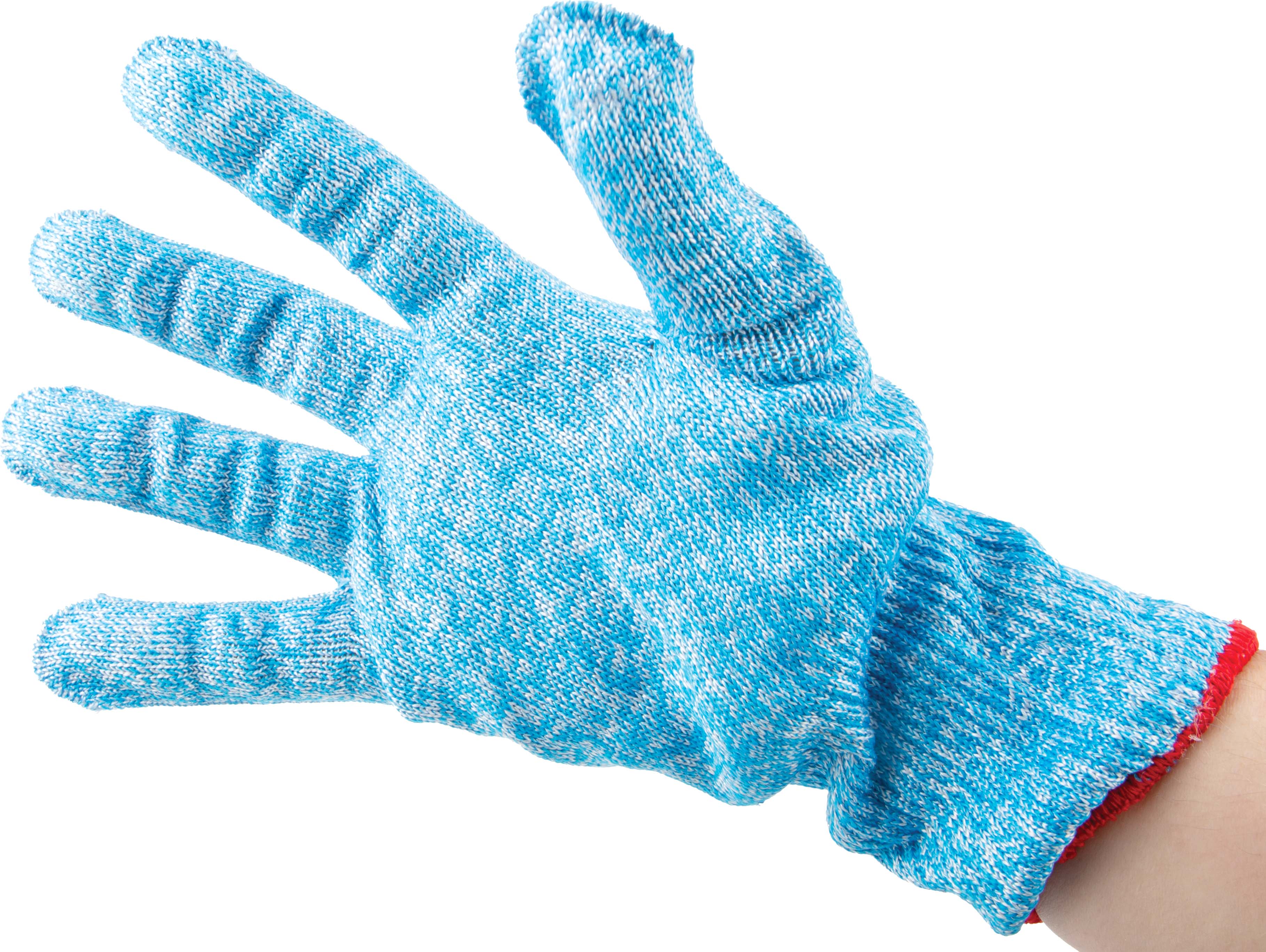 Pro Fit Blue Filament Yarn Cut Resistant Gloves, Size 7