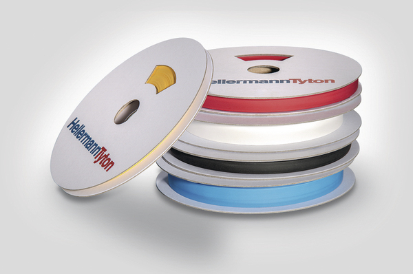 HellermannTyton Heat Shrink Tubing, White 12mm Sleeve Dia. x 18m Length 3:1 Ratio, TCGT Series