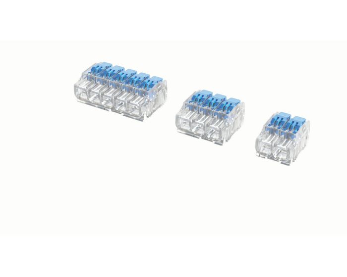 Ideal Industries Lever Connectors Kits Series Connector, 2,3,5-Way, 32A, 4mm² Wire, Lever, Push-In Termination
