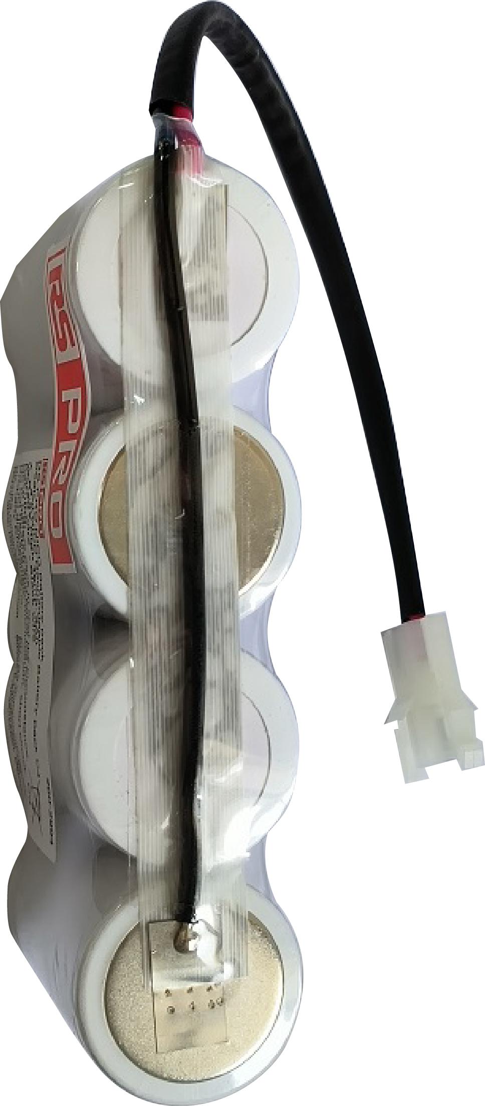 RS PRO 4.8V NiCd Rechargeable Battery Pack, 4Ah - Pack of 1