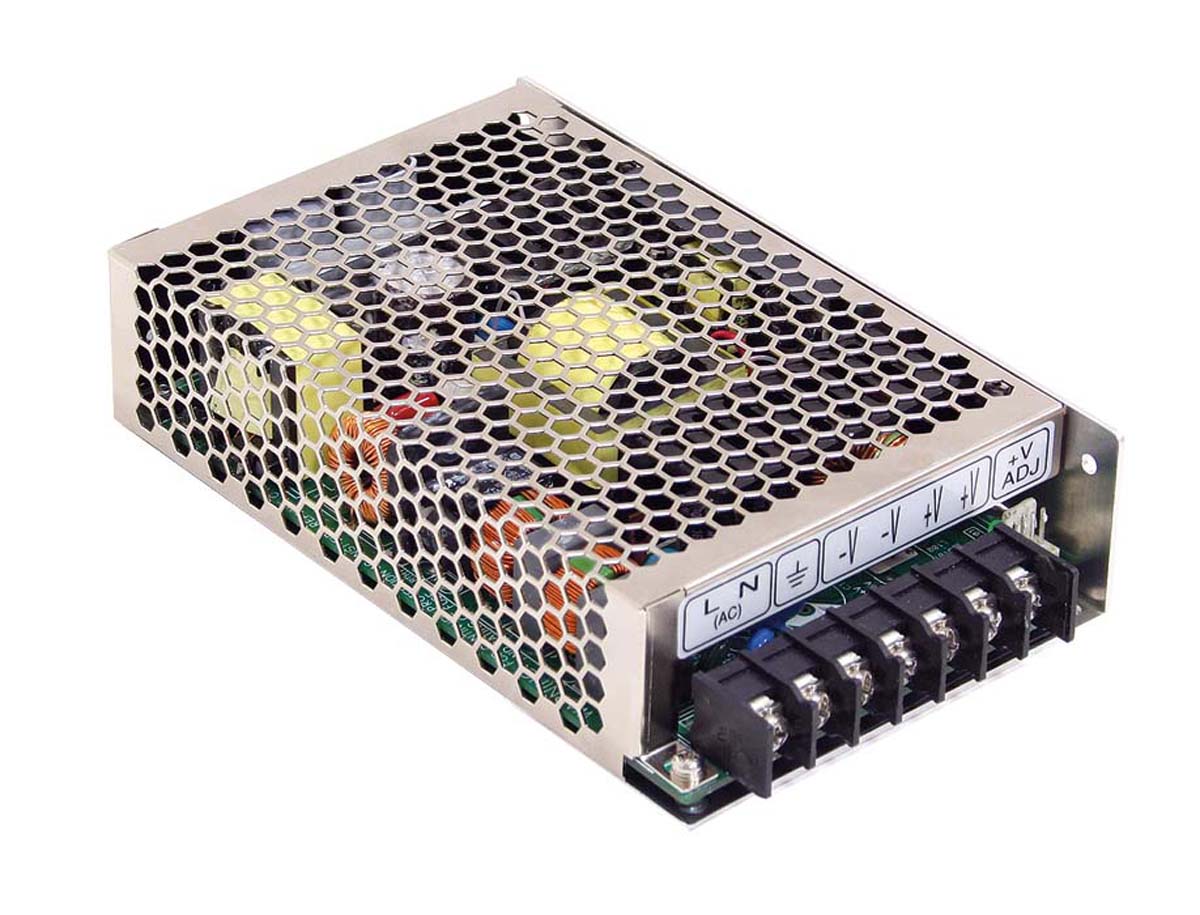MEAN WELL Switching Power Supply, HRP-100-15, 15V dc, 7A, 105W, 1 Output, 120 → 370 V dc, 85 → 264 V ac