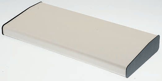 CAMDENBOSS 2000 Series Beige, Brown Aluminium Desktop Enclosure, Sloped Front, 210 x 178 x 80mm