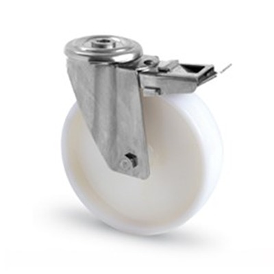 RS PRO Swivel Castor Wheel, 150kg Capacity, 100mm Wheel