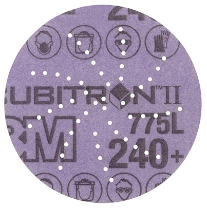 3M 775L Ceramic Sanding Disc, 76.2mm, 240+ Grade, 50 in pack