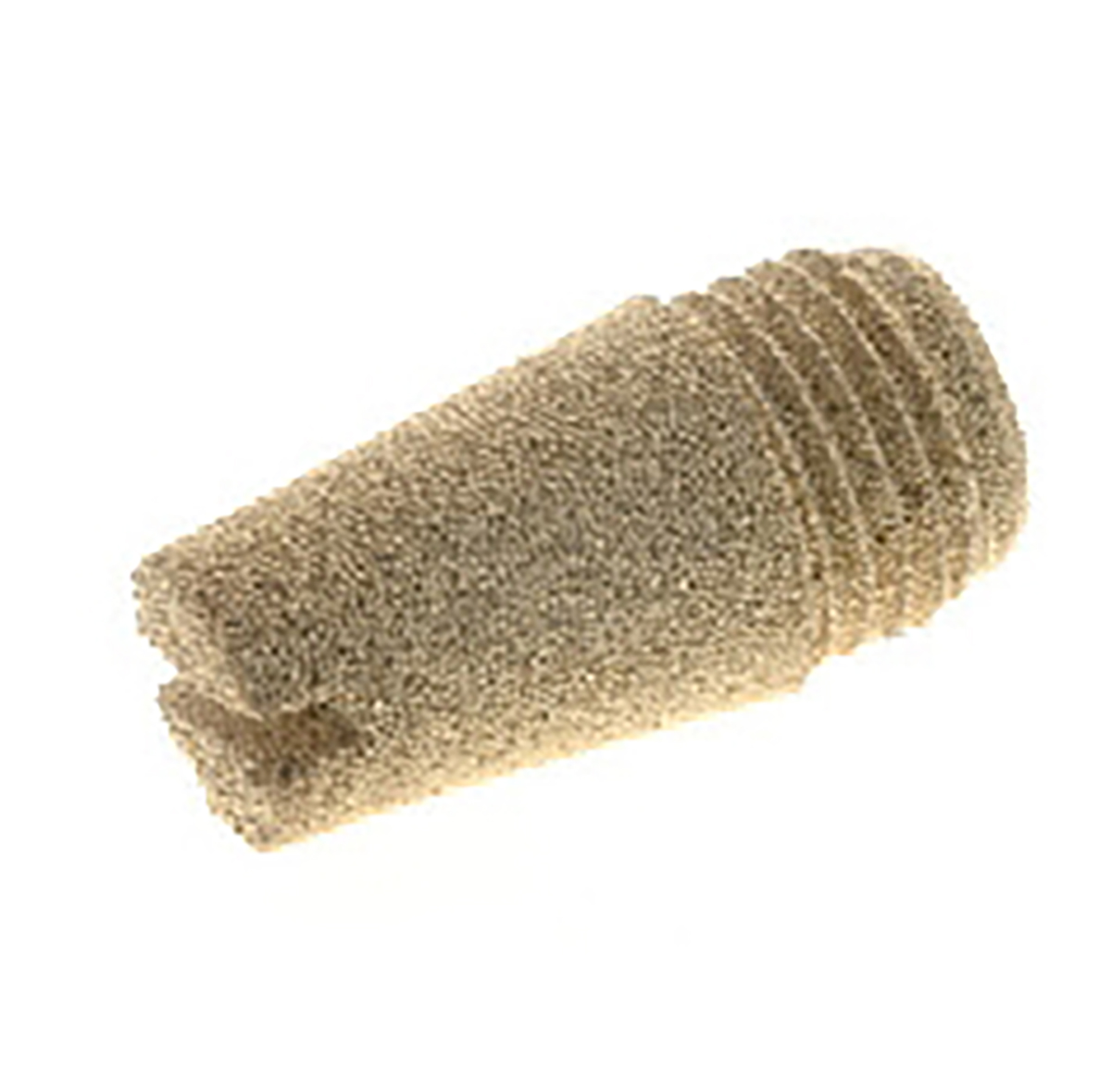RS PRO Brass 10bar Pneumatic Silencer, Threaded, G 3/8 Male