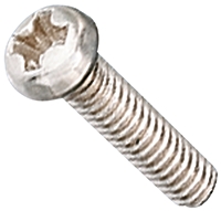 Richco Cross M2.6 Pan A2 304 Stainless Steel Machine Screws x 6.0mm
