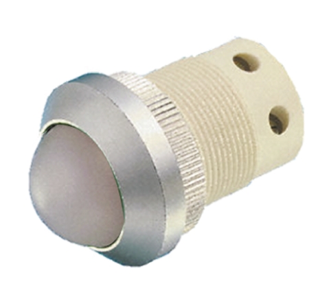 Signal Construct White Panel Mount Indicator, 20 → 28V, 22mm Mounting Hole Size