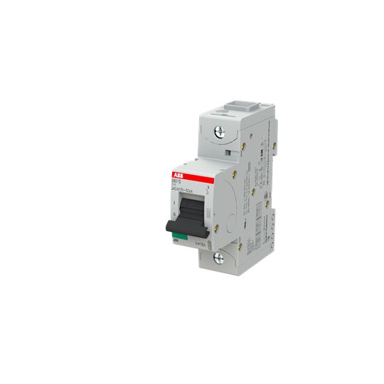 ABB S801 Circuit Breaker, 1P, 16A Curve C, 400V AC, 125V DC, 15 kA Breaking Capacity