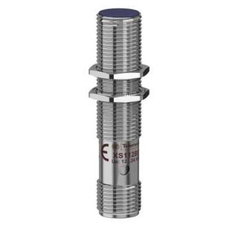 Telemecanique Sensors Inductive Threaded Barrel Proximity Sensor, M12, 2 mm Detection, PNP NC, 12 → 24 V dc