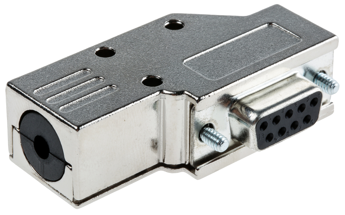 MH Connectors MHDCMR 9 Way Right Angle D-sub Connector Socket
