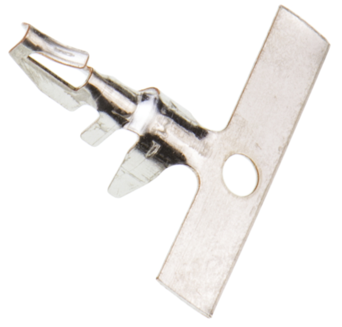TE Connectivity AMP-IN Series Male Crimp Terminal, 26AWG Min, 22AWG Max