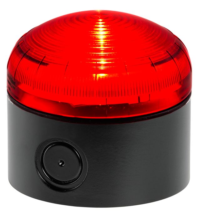 RS PRO Red Steady Beacon, 120 V ac, 240 V ac, Screw Mount, LED Bulb, IP66