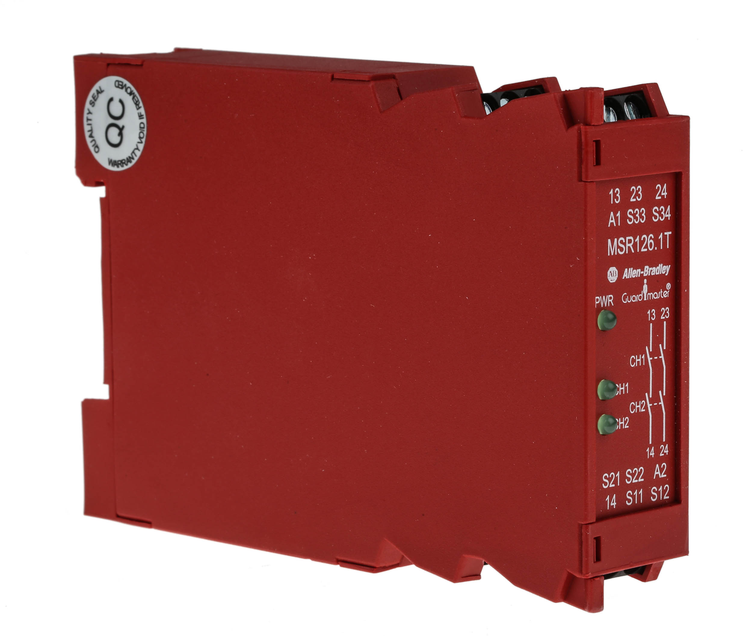 Allen Bradley 440R / MSR126.1T Safety Relay 230V ac, Dual-Channel 2 Safety Contacts