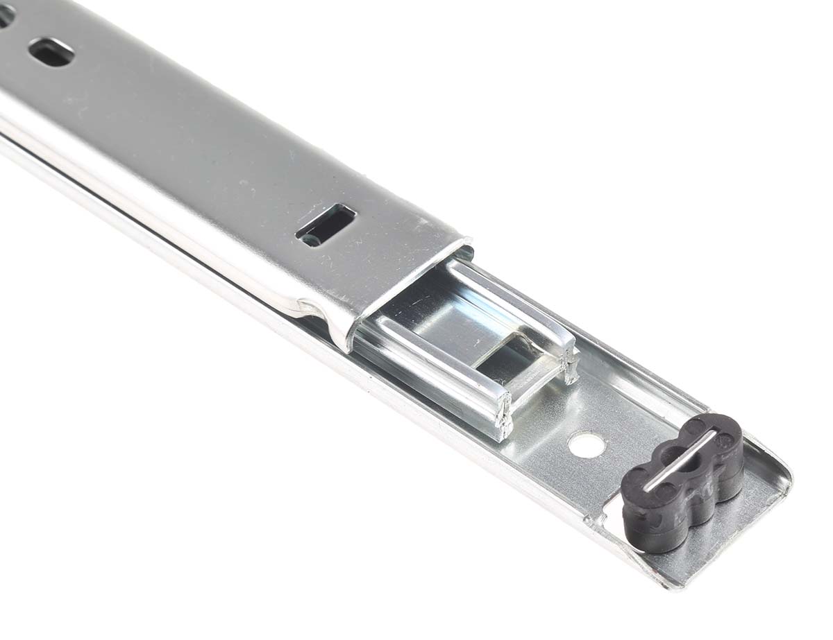 Accuride Self Closing Steel Drawer Runner, 250mm Closed Length, 45kg Load