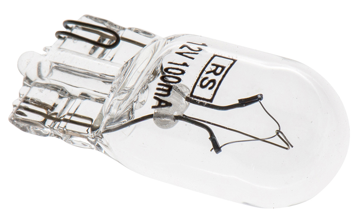 RS PRO Wedge Indicator Light, Clear, 12 V, 100 mA, 5000h