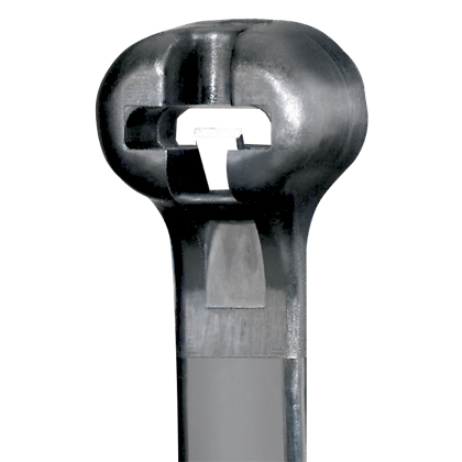 Panduit Cable Ties, 300mm x 7 mm, Black Nylon, Pk-250