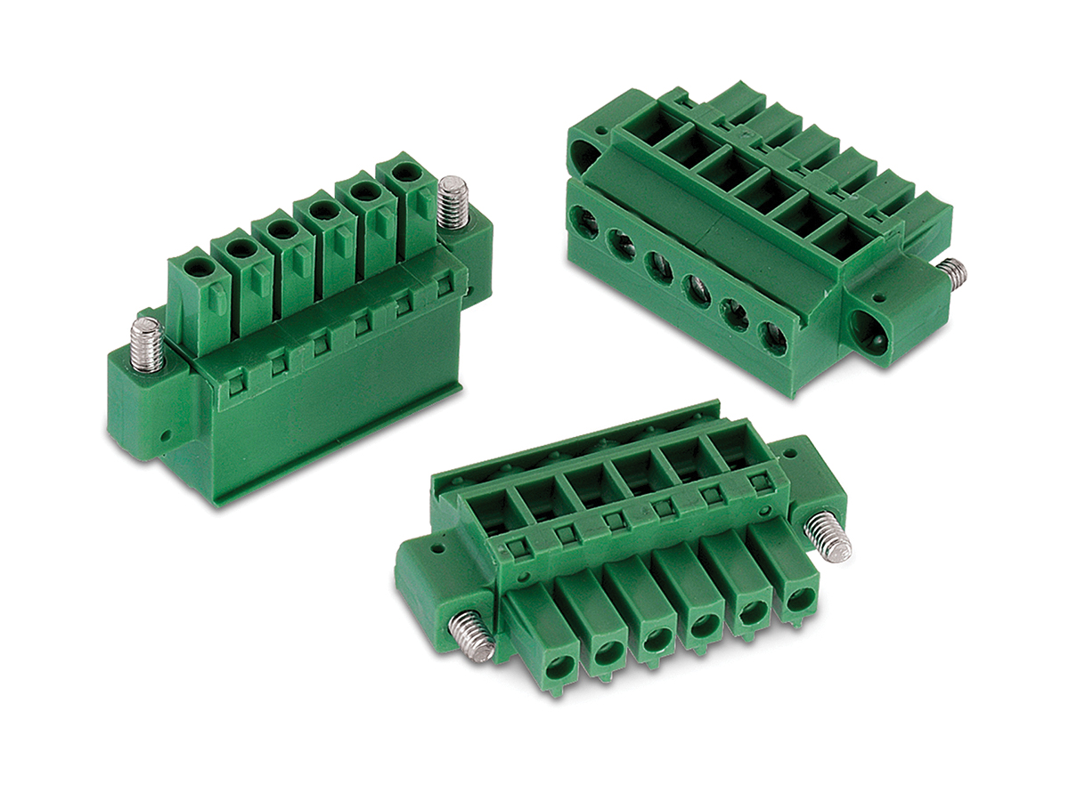 Wurth Elektronik 3673 Series Pluggable Terminal Block, 4-Contact, 3.81 mm Pitch, 1-Row