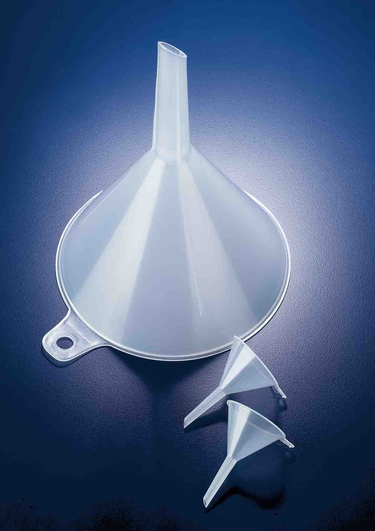 RS PRO PP Funnel, With 120mm Funnel Diameter, 14mm Stem Diameter